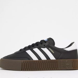 Adidas Originals Black Sambarose size 7 (runs big, more like a 7.5)